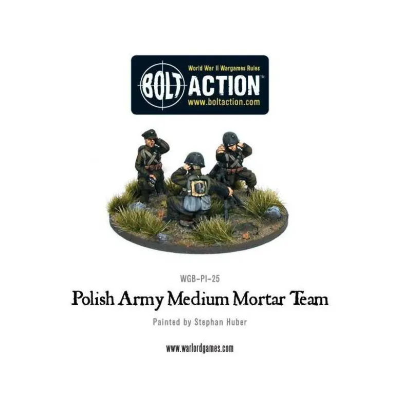 Polish Army Medium Mortar Team