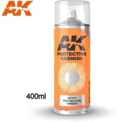 Protective Varnish - Spray 400ml (Includes 2 nozzles)