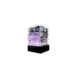 Purple-Steel with White 12 mm (36)