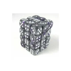 Purple-Steel with White 12 mm (36)