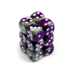 Purple-Steel w/white 16mm (12)