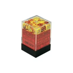 Red-Yellow with Silver 12 mm (36)