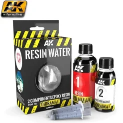 Resin Water 2-Components Epoxy Resin - 375ml (Enamel)