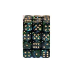 Scarab Jade with Gold 12 mm (36)
