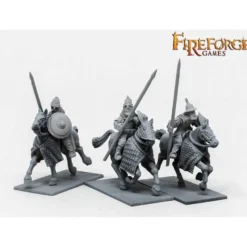 Senior Druzhina with Lances (6 Mounted Resin Figures)