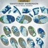 Shattered Dominion - 60 y 90mm Oval