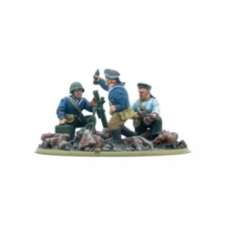 Soviet Naval Brigade Medium Mortar Team