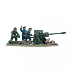 Soviet Naval Brigade ZiS-3 DIvisional gun with Soviet Naval