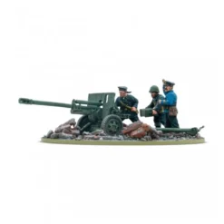 Soviet Naval Brigade ZiS-3 DIvisional gun with Soviet Naval