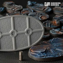 Spaceship Corridor Bases Oval 90mm (x2)