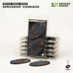 Spaceship Corridor Bases Oval 90mm (x2)