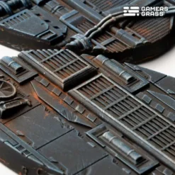 Spaceship Corridor Bases Oval 75mm (x3)