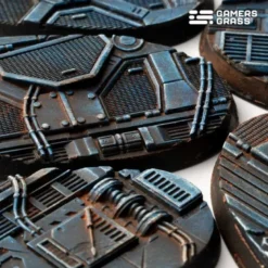 Spaceship Corridor Bases Oval 60mm (x4)