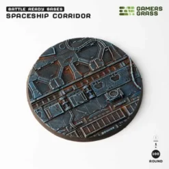Spaceship Corridor Bases Round 100mm (x1)