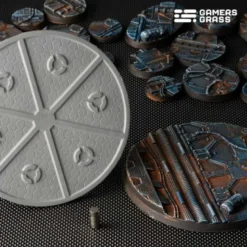 Spaceship Corridor Bases Round 100mm (x1)