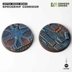 Spaceship Corridor Bases Round 60mm (x2)