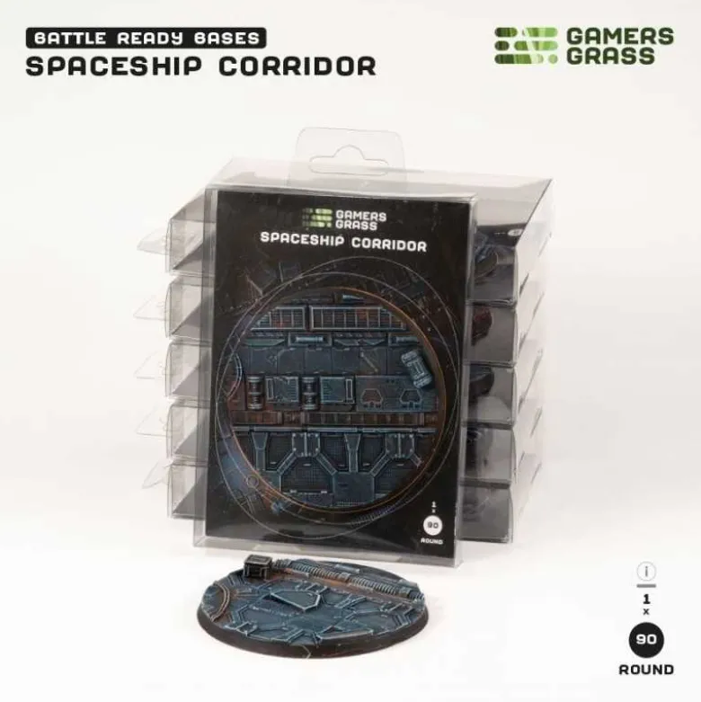 Spaceship Corridor - Round 90mm (x1)