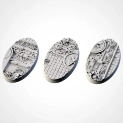 Steam Punk Bases 89mm X 52mm (10 Tops)