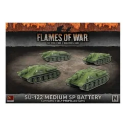 SU-122 Medium SP Battery (4) Plastic