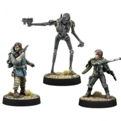 SW Legión: Cassian Andor, Jyn Erso & K-2SO