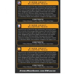 SW Legión: E-Web Heavy Blaster Team