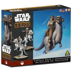 SW Legión: Han Solo & Luke Skywalker on Tauntaun