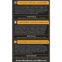 SW Legión: Mandalorian Leaders
