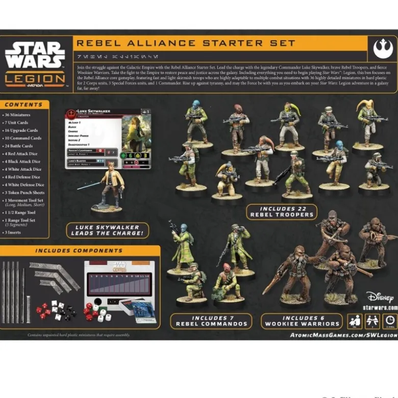 SW Legión: Rebel Alliance Starter Set