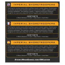 SW Legión: Shoretroopers