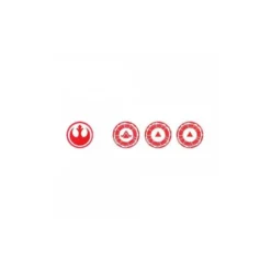 SWL Tokens - Troops and Command - Red (3)
