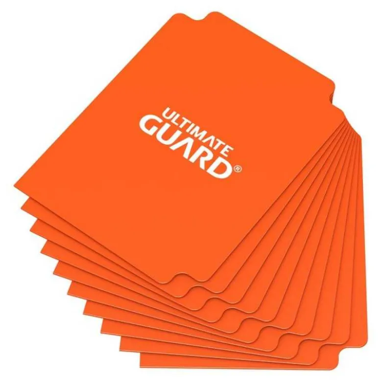 Tarjetas Separadoras para Cartas Tamaño Estándar Naranja (10)