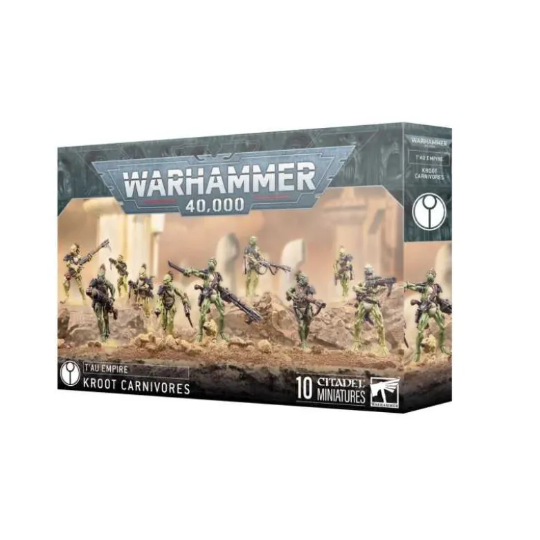 T'au Empire: Carnivoros Kroot (10)
