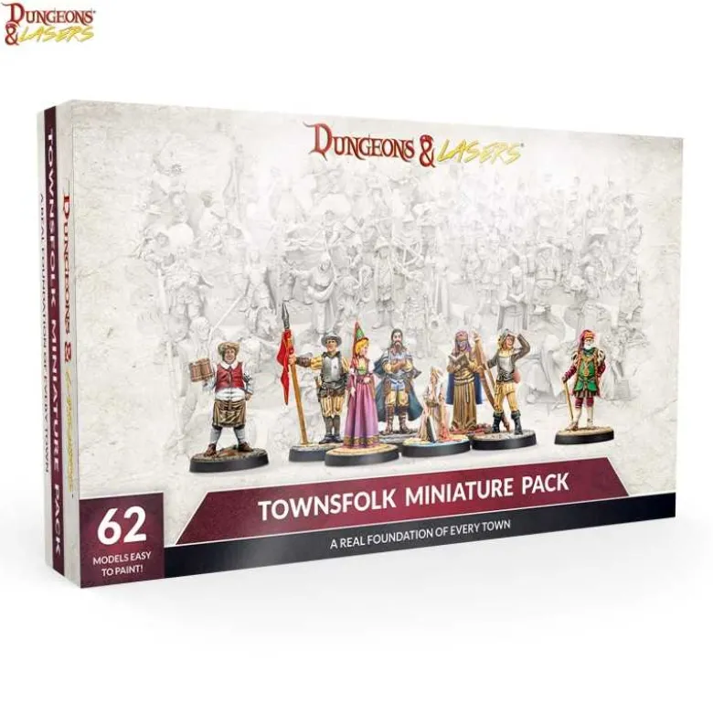 Townsfolk Miniature Pack (62)