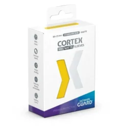 Ultimate Guard Cortex Sleeves Tamaño Estándar Amarillo Mate (100)