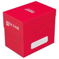 Ultimate Guard Deck Case 133+ Caja de Cartas Tamaño Estándar Rojo