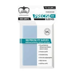 Ultimate Guard Precise-Fit Sleeves Fundas de Cartas Tamaño Estándar Transparente (100)