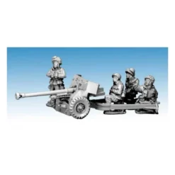 Us Airborne 57mm At Gun and Crew