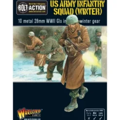 US Army Infantry Squad in Winter Clothing