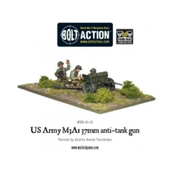 Us Army 37mm At Gun Team