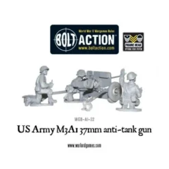 Us Army 37mm At Gun Team