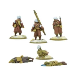 US Army (winter) stretcher team & casualties
