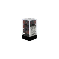 Velvet Black w/red 16mm (12)