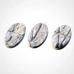 Volcanic Bases 89mm X 52mm (10 Tops)