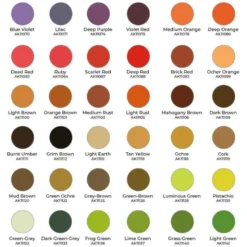 Wargame Paint It All Box 108 Colors 3Gen