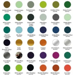 Wargame Paint It All Box 72 Colors 3Gen