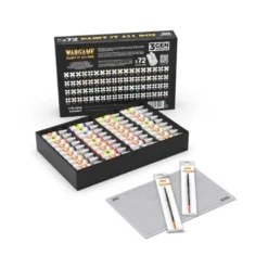 Wargame Paint It All Box 72 Colors 3Gen