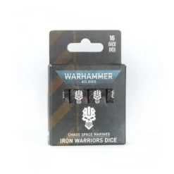 Warhammer 40000: Iron Warriors Dice (16 Dados)