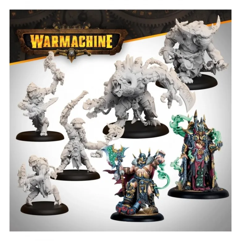 Warmachine: Orgoth Cursebound Command Cadre