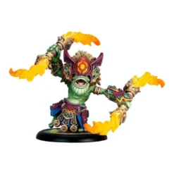 Warmachine: Southern Kriels Fire Tongue Warriors Command Cadre