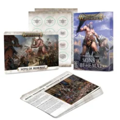 Warscroll Cards: Sons Of Behemat Descatalogado (Castellano)